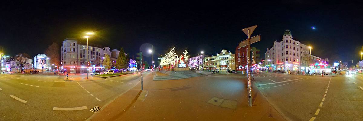 Reeperbahn Spielbudenplatz Hein Hoyer Str.